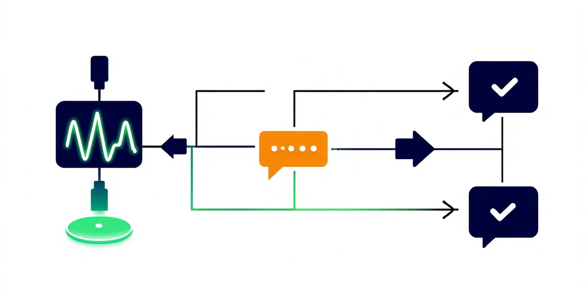 DevPulsr platform architecture diagram showing repo code flowing through analysis engine into PR annotations